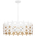 Quoizel - Four Light Pendant - Quoizel Pendant - Matte White- Union Lighting Luminaires Decor