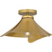 Quoizel - One Light Semi Flush Mount - Quoizel Semi-Flush Mount - Light Gold- Union Lighting Luminaires Decor