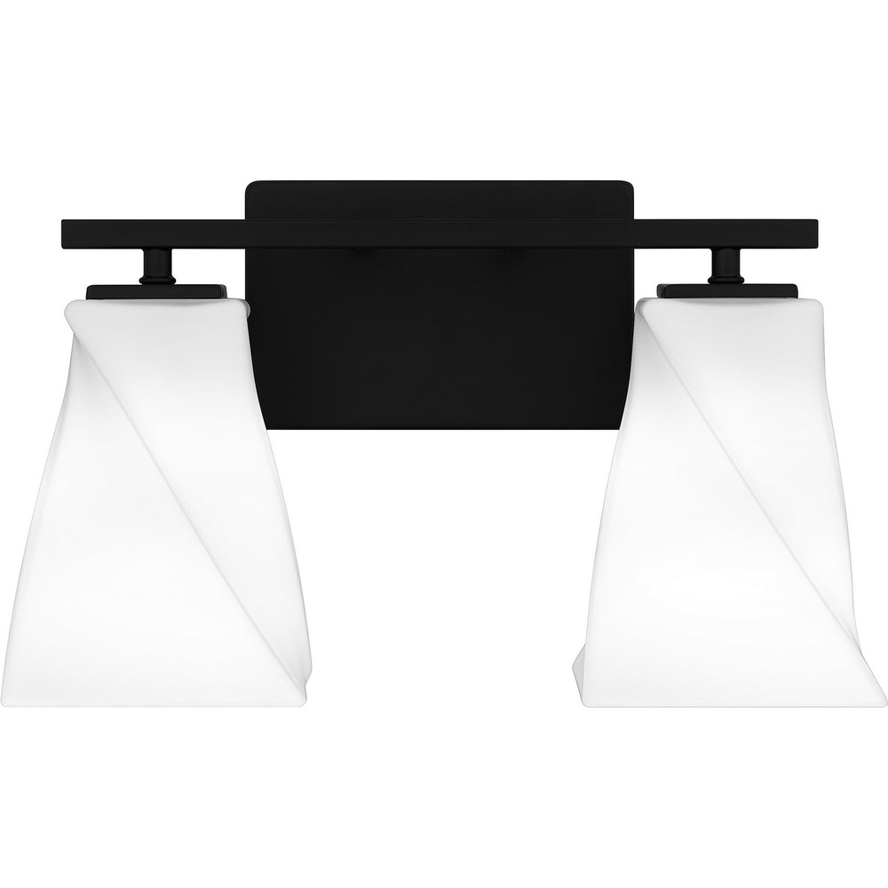 Quoizel - Two Light Bath - Stetson - Matte Black- Union Lighting Luminaires Decor