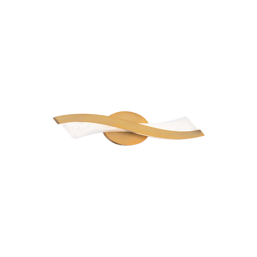Modern Forms Canada - LED Bath Vanity - Ascot - Aged Brass- Union Lighting Luminaires Decor