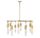 Savoy House - 12 Light Chandelier - Chelsea - Warm Brass- Union Lighting Luminaires Decor