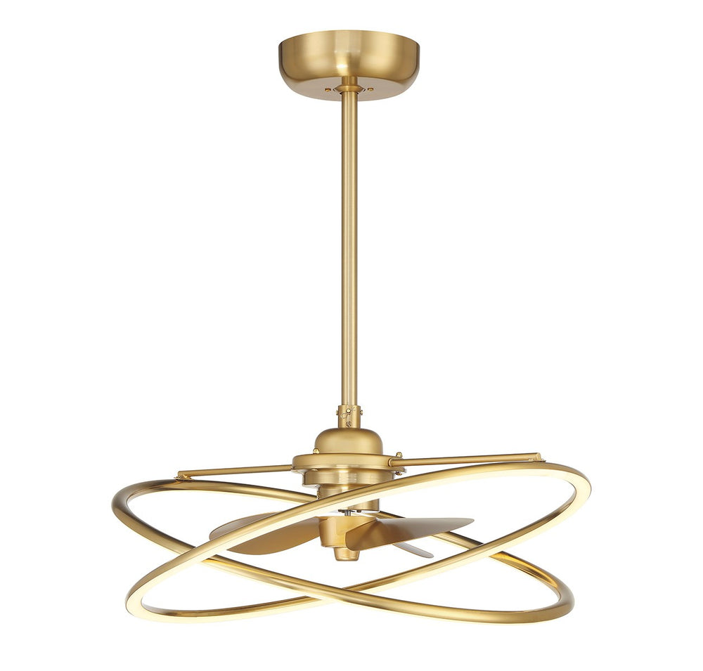 Savoy House - LED Fan D'Lier - Dorado - Warm Brass- Union Lighting Luminaires Decor