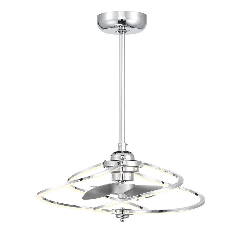Savoy House - LED Fan D'Lier - Hydra - Polished Chrome- Union Lighting Luminaires Decor