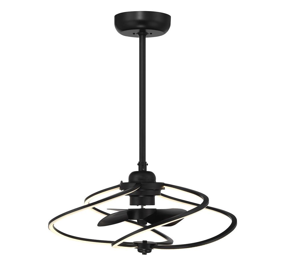 Savoy House - LED Fan D'Lier - Hydra - Matte Black- Union Lighting Luminaires Decor