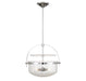 Savoy House - Four Light Convertible Semi-Flush/Pendant - Denmar - Polished Chrome- Union Lighting Luminaires Decor