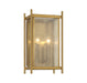 Savoy House - Two Light Wall Sconce - Jacobs - Warm Brass- Union Lighting Luminaires Decor