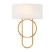 Savoy House - Two Light Wall Sconce - Tempe - Warm Brass- Union Lighting Luminaires Decor