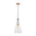 Visual Comfort Studio Canada - One Light Pendant - Arilda - Satin Brass- Union Lighting Luminaires Decor