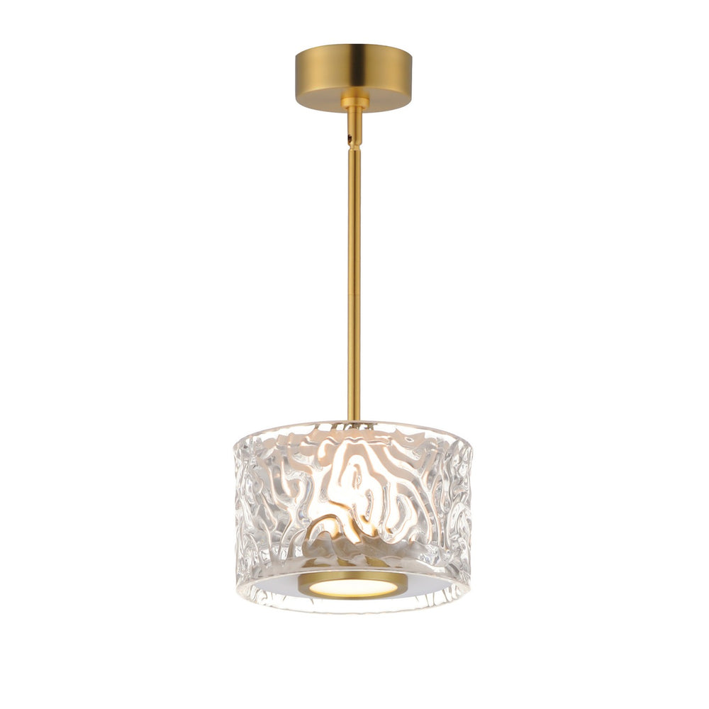 ET2 - LED Pendant - Elysian - Natural Aged Brass- Union Lighting Luminaires Decor