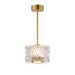 ET2 - LED Pendant - Elysian - Natural Aged Brass- Union Lighting Luminaires Decor