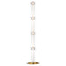 ET2 - LED Floor Lamp - Elysian - Natural Aged Brass- Union Lighting Luminaires Decor