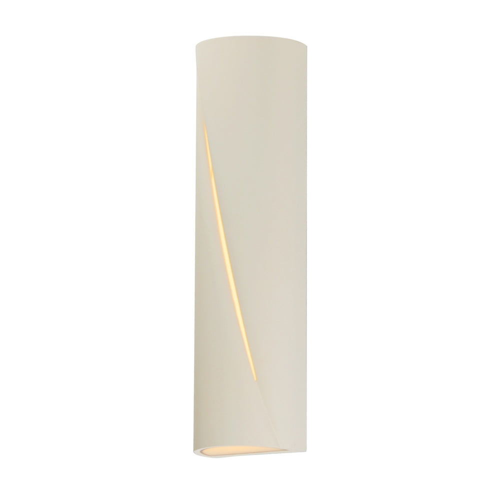 ET2 - LED Outdoor Wall Sconce - Puff - Chaulk White- Union Lighting Luminaires Decor