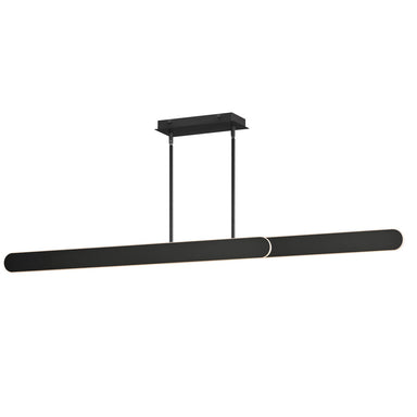 ET2 - LED Linear Pendant - Belt - Black- Union Lighting Luminaires Decor
