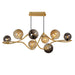 ET2 - LED Linear Pendant - Planetary - Gold- Union Lighting Luminaires Decor
