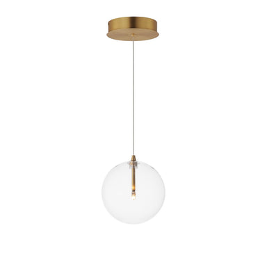 ET2 - LED Pendant - Global - Natural Aged Brass- Union Lighting Luminaires Decor