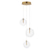 ET2 - LED Pendant - Global - Natural Aged Brass- Union Lighting Luminaires Decor