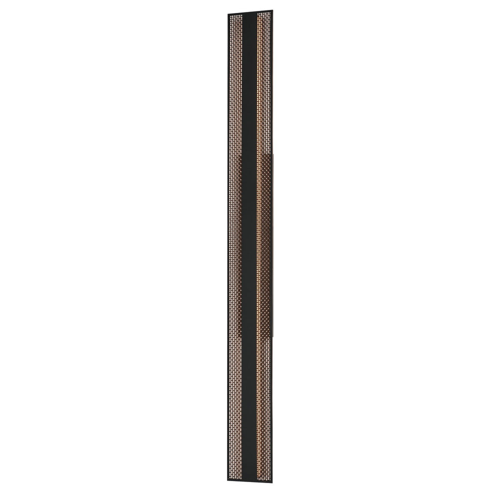 ET2 - LED Outdoor Wall Sconce - Interlace - Black/Aged Copper- Union Lighting Luminaires Decor