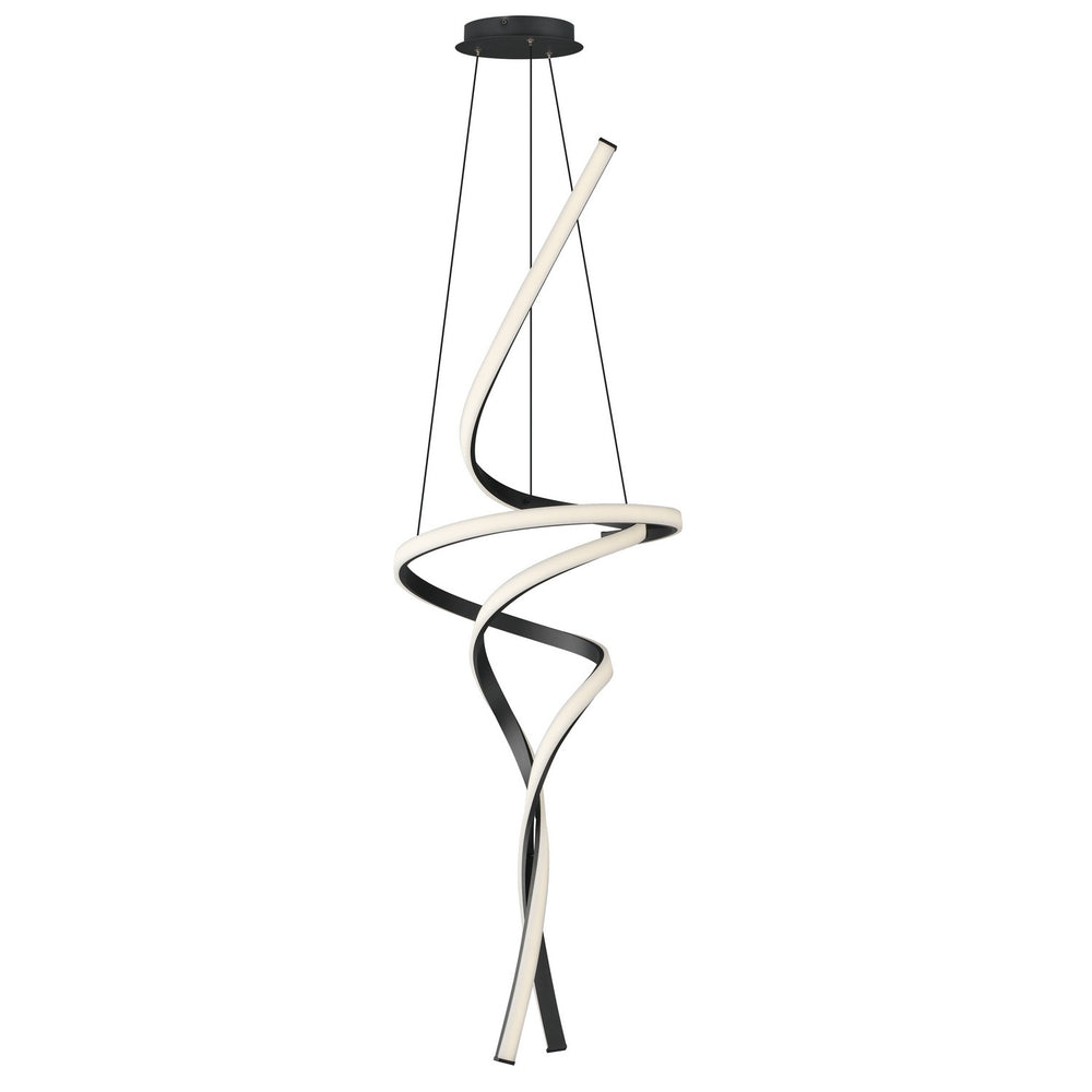 ET2 - LED Pendant - Serpentine - Black- Union Lighting Luminaires Decor
