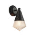 Maxim - One Light Wall Sconce - Hargreaves - Black- Union Lighting Luminaires Decor