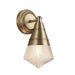 Maxim - One Light Wall Sconce - Hargreaves - Natural Aged Brass- Union Lighting Luminaires Decor