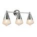 Maxim - Three Light Bath Vanity - Hargreaves - Polished Chrome- Union Lighting Luminaires Decor