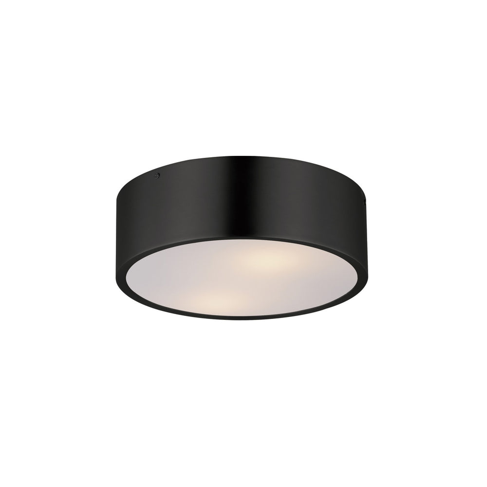 Maxim - Two Light Surface Mount - Tommy - Black- Union Lighting Luminaires Decor