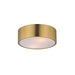 Maxim - Two Light Surface Mount - Tommy - Satin Brass- Union Lighting Luminaires Decor