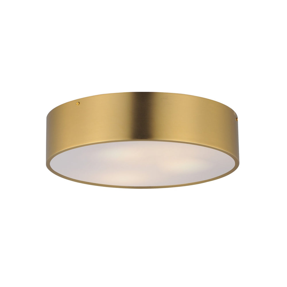 Maxim - Three Light Surface Mount - Tommy - Satin Brass- Union Lighting Luminaires Decor