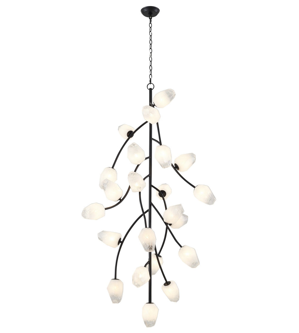 Bethel International Canada - 22 Light Chandelier - Black- Union Lighting Luminaires Decor