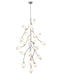Bethel International Canada - 22 Light Chandelier - Antique Silver- Union Lighting Luminaires Decor