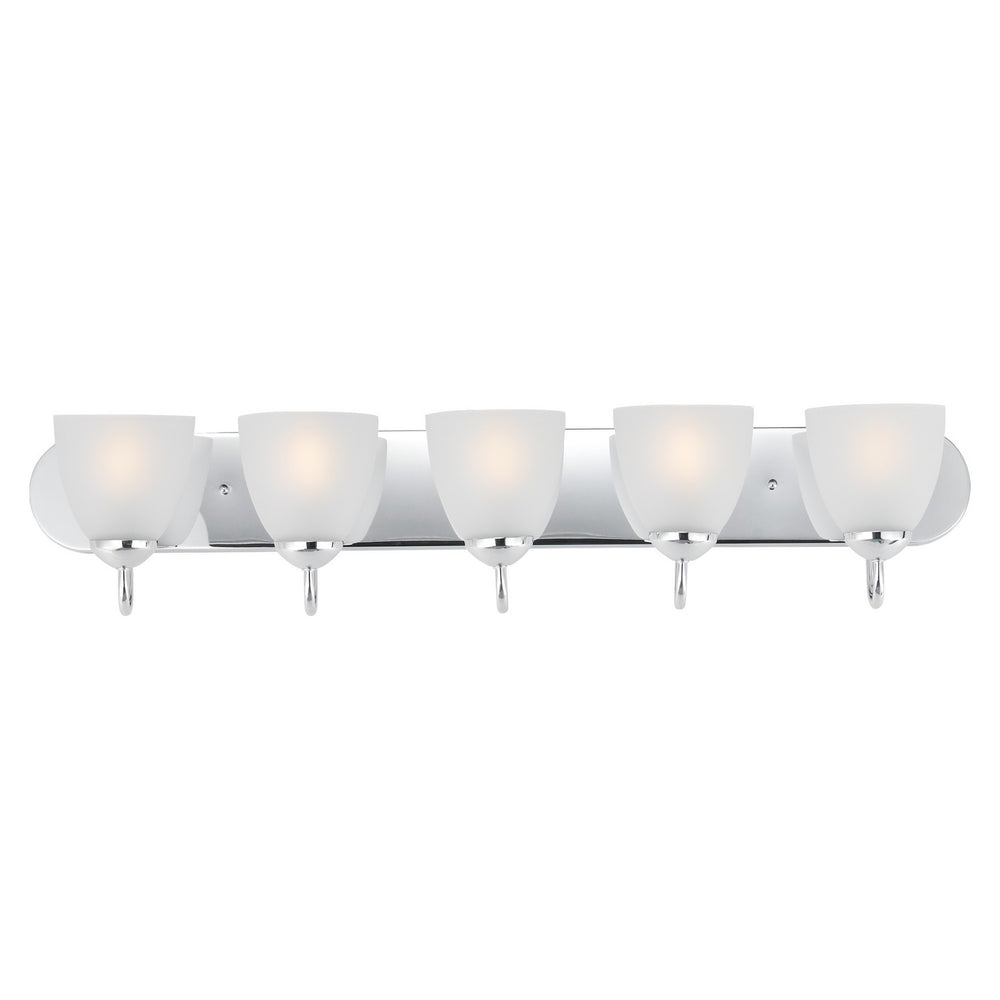 Maxim - Five Light Bath Vanity - Axis - Polished Chrome- Union Lighting Luminaires Decor
