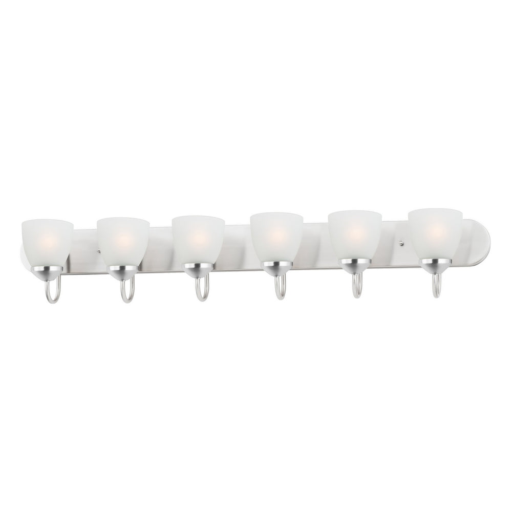 Maxim - Six Light Bath Vanity - Axis - Polished Chrome- Union Lighting Luminaires Decor