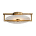 Maxim - LED Wall Sconce/Flush Mount - Quarry - Natural Aged Brass- Union Lighting Luminaires Decor