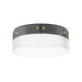 Maxim - LED Flush Mount - Spectre - Black / Natural Aged Brass- Union Lighting Luminaires Decor