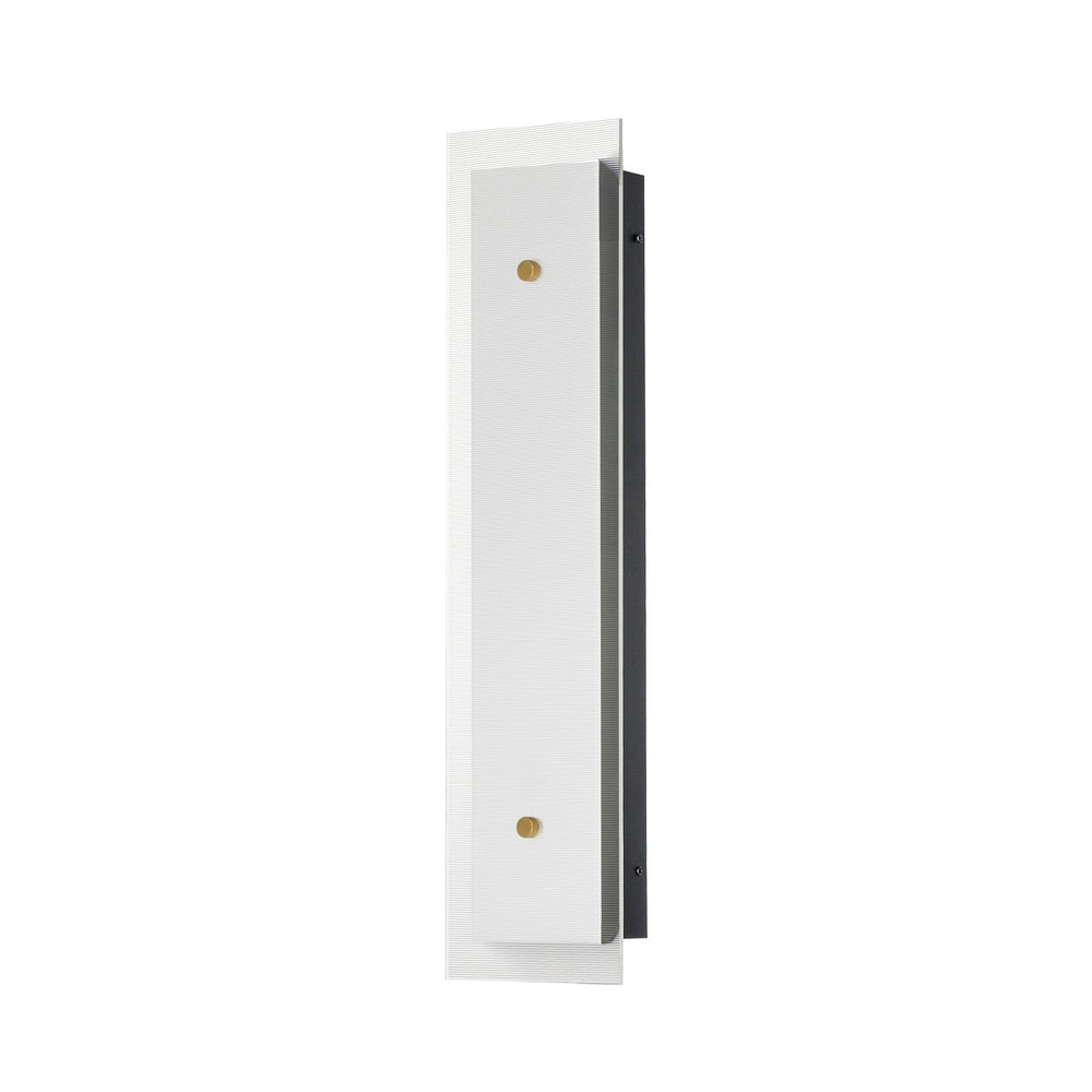 Maxim - LED Wall Sconce - Spectre - Black / Natural Aged Brass- Union Lighting Luminaires Decor