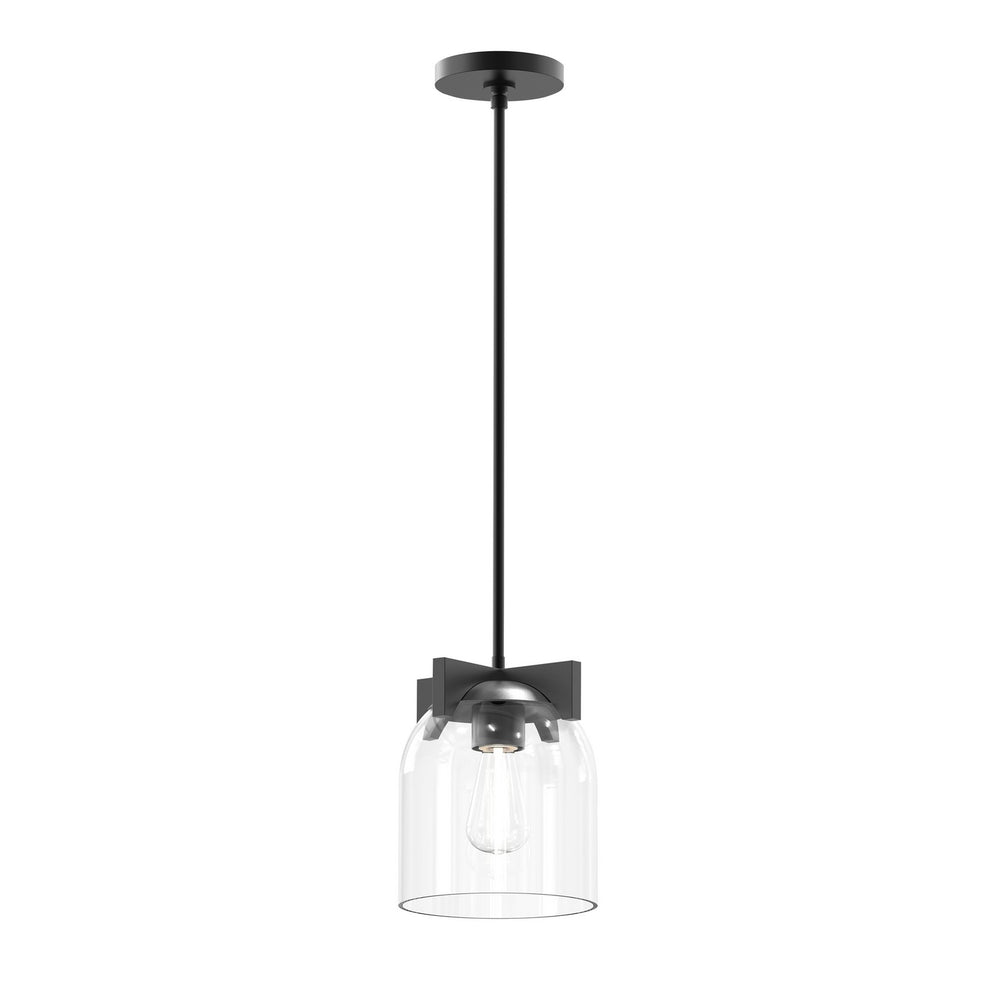 Maxim - One Light Pendant - Scoop - Black- Union Lighting Luminaires Decor