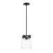 Maxim - One Light Pendant - Scoop - Black- Union Lighting Luminaires Decor