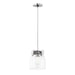 Maxim - One Light Pendant - Scoop - Polished Chrome- Union Lighting Luminaires Decor