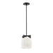 Maxim - One Light Pendant - Scoop - Black- Union Lighting Luminaires Decor
