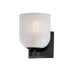 Maxim - One Light Bath Vanity - Scoop - Black- Union Lighting Luminaires Decor
