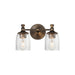 Maxim - Two Light Wall Sconce - Swirl - Antique Bronze- Union Lighting Luminaires Decor