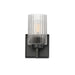 Maxim - One Light Wall Sconce - Rigata - Black- Union Lighting Luminaires Decor