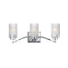 Maxim - Three Light Bath Vanity - Rigata - Polished Nickel- Union Lighting Luminaires Decor