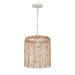 Maxim - One Light Pendant - Vannerie - Ecru- Union Lighting Luminaires Decor