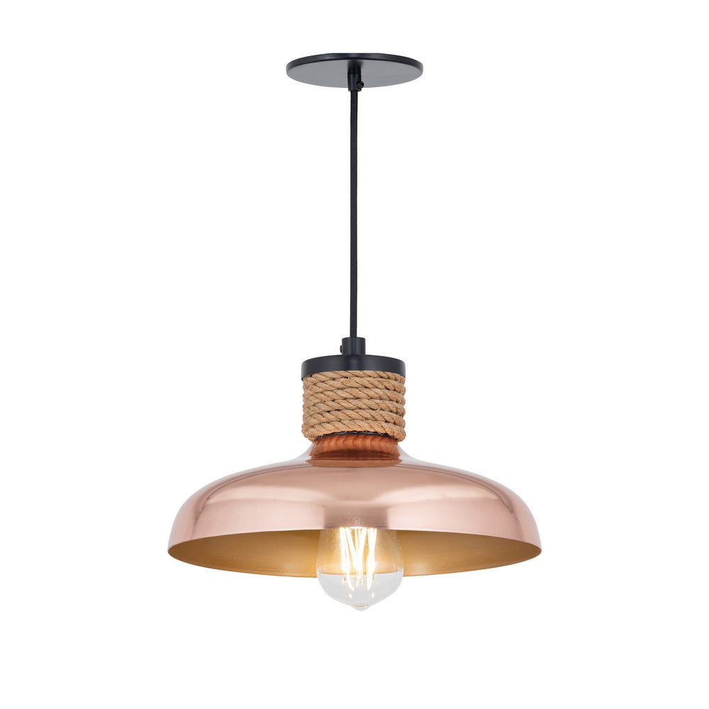 Maxim - One Light Pendant - Bingham - Copper- Union Lighting Luminaires Decor
