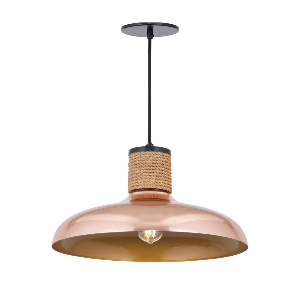 Maxim - One Light Pendant - Bingham - Copper- Union Lighting Luminaires Decor