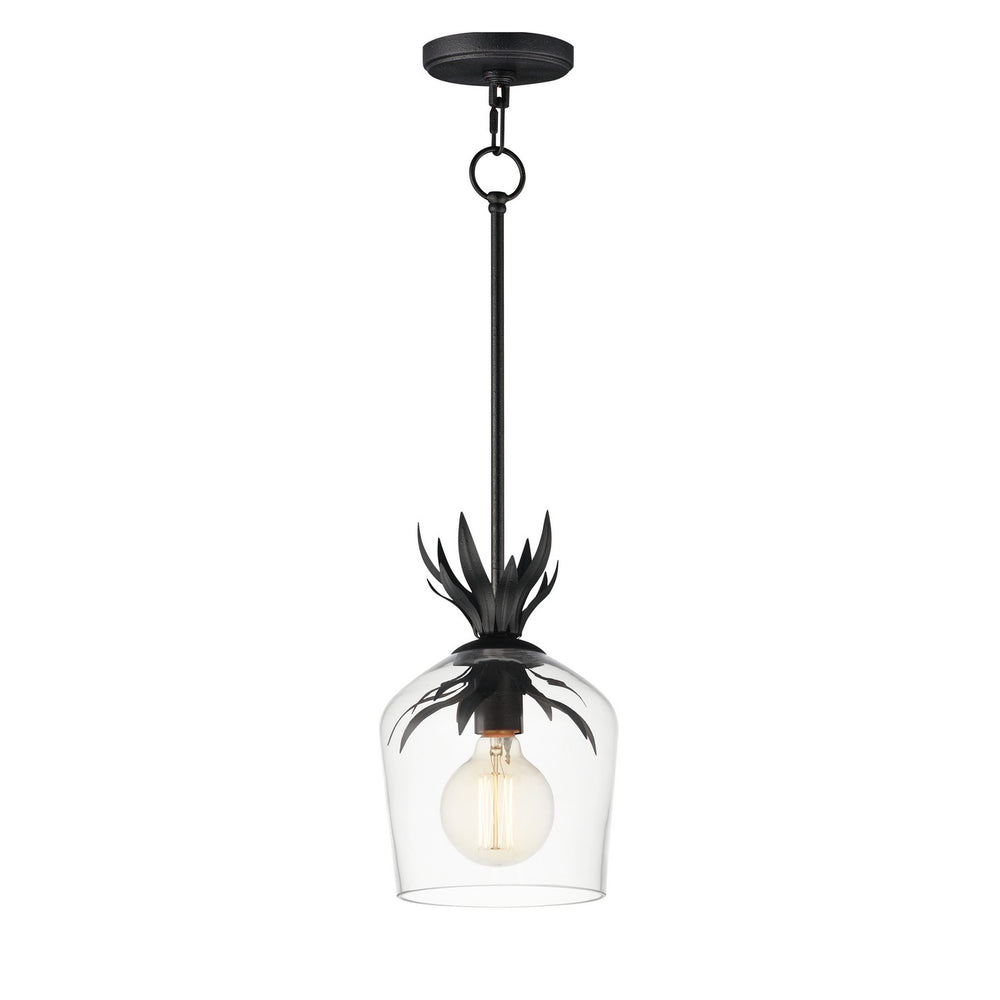 Maxim - One Light Pendant - Paloma - Anthracite- Union Lighting Luminaires Decor