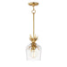 Maxim - One Light Pendant - Paloma - Gold Leaf- Union Lighting Luminaires Decor