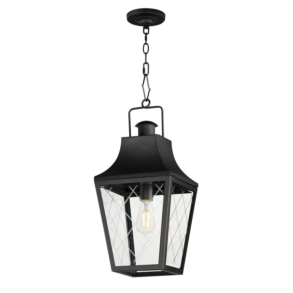 Maxim - One Light Outdoor Pendant - Storybook - Black- Union Lighting Luminaires Decor