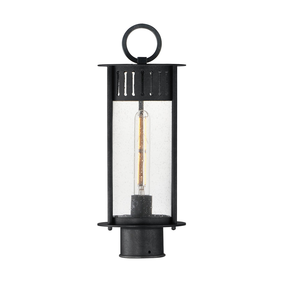 Maxim - One Light Outdoor Post Mount - Windsor - Black Patina- Union Lighting Luminaires Decor